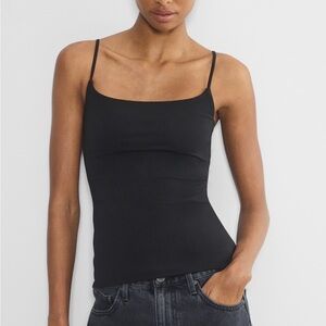 Aritzia Black Contour Cami Tank